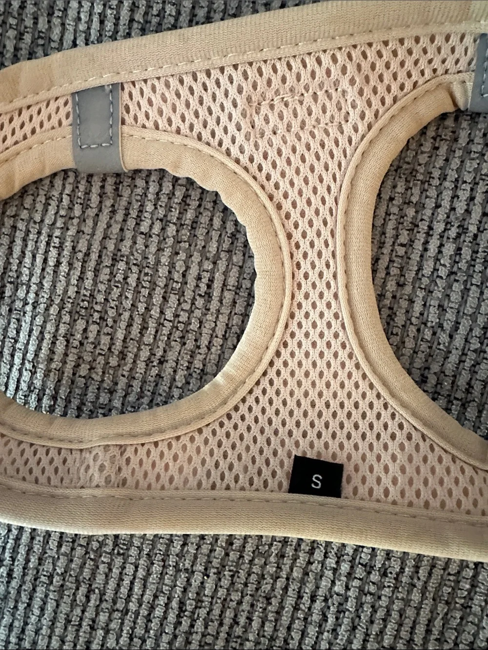 Matilor Beige Plaid Dog Harness